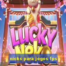 nicks para jogos fps